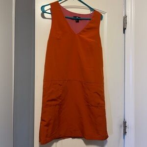 Orange asymmetrical dress H&M Size: 6